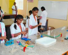 Pharmaceutical Chemistry laboratory students