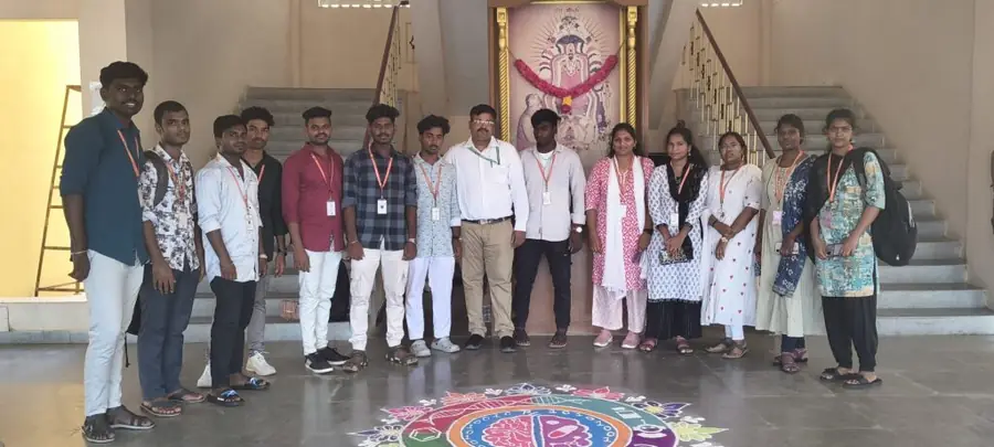 Conference visit group photo