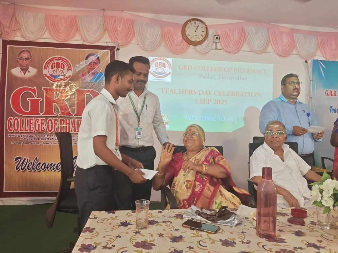 Teachers Day Celebration at GRD College of Pharmacy