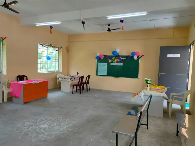 College cultural celebration hall decoration